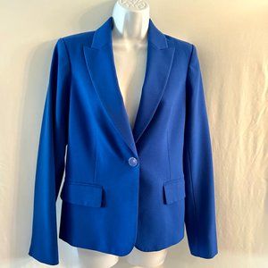 Calvin Klein Size 6P Royal Blue Blazer